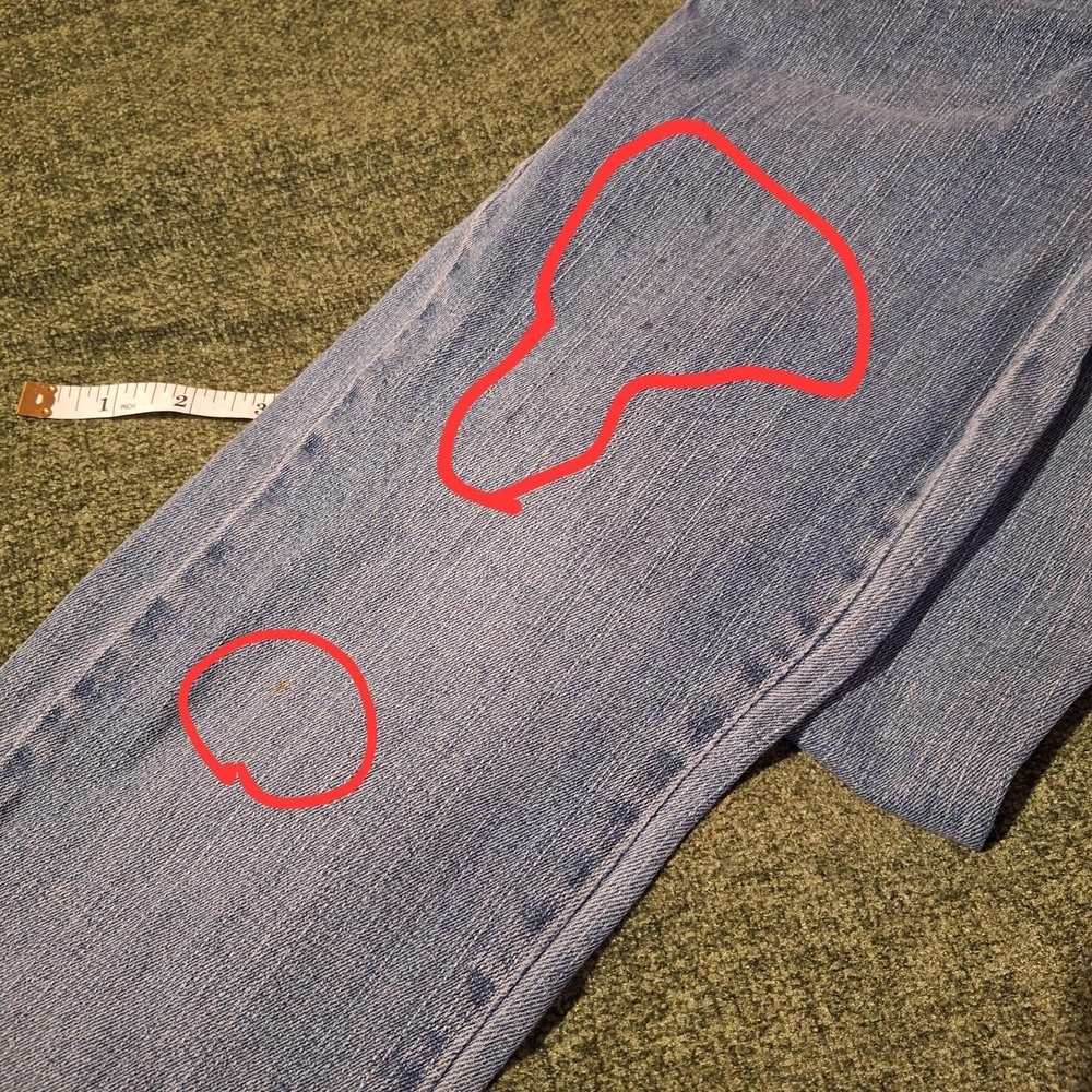 Embroidered Blue Jeans - Picture 4 of 7